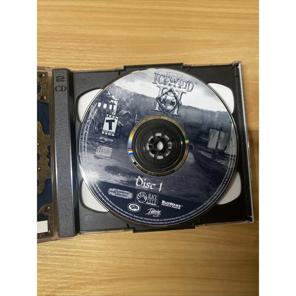 Icewind Dale II (PC, 2002) - Complete w/Game, Map, Manual, Mint Discs